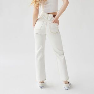 Urban Outfitters Cream Cowboy jean